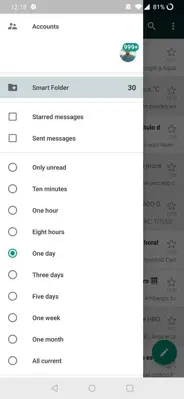 Email Aqua Mail - Fast, Secure android App screenshot 8